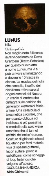 NIHIL - LUNUS (Teatro Satanico side project) - Image 4