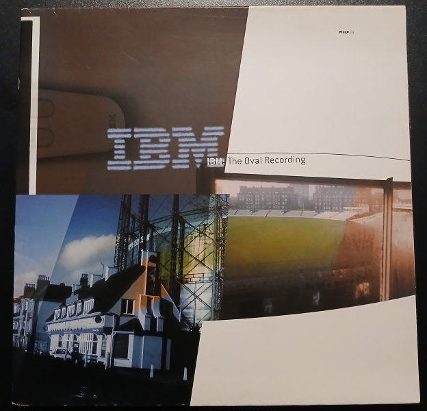 THE OVAL RECORDING - IBM ( Ilpo Vaisänen + Bruce Gilbeert + Mika Vainio ) LP + 7"