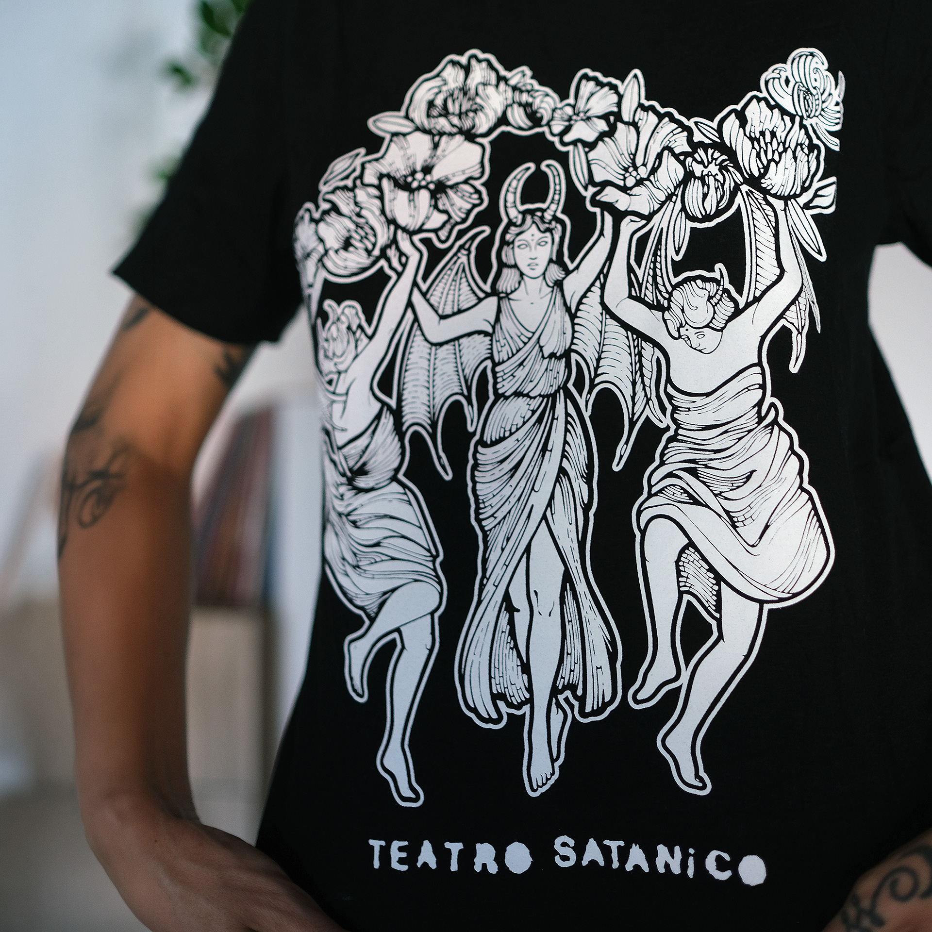 Teatro Satanico THE KEY OF JOY... / Dancing MAENADS T-shirt - Image 3